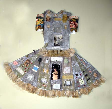 Roman Party Assemblage Dress